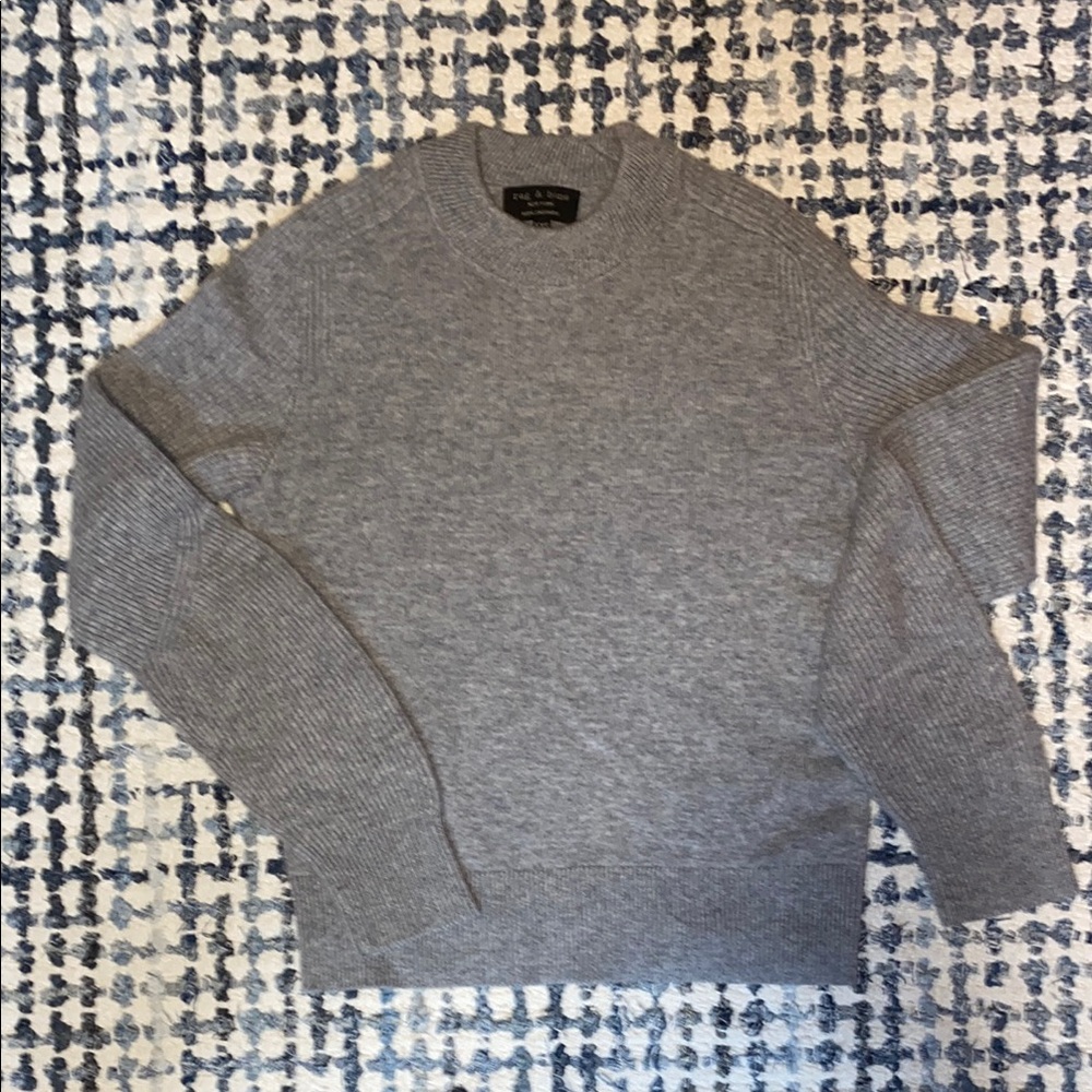 Rag & Bone Crew Neck Cashmere Sweater XXS